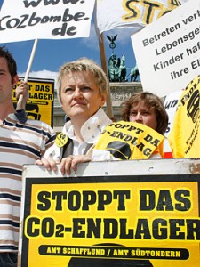 Demonstration gegen geplante CCS-Gesetz,  Berlin, 17.06.2009  © Bundestagsfraktion Bündnis 90/Die GRÜNEN