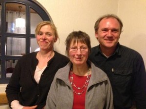 v.l.n.r. Anja Wichmann, Hiltrud Engler, Hergen Erhardt